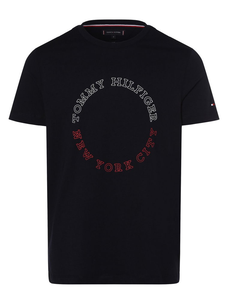 Tommy Hilfiger - T-shirt męski, niebieski