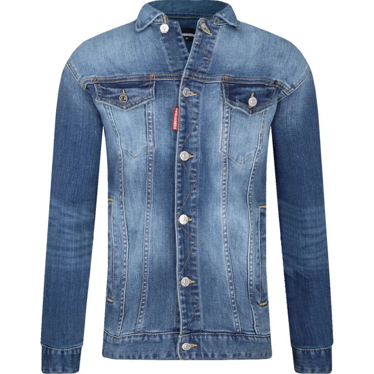 Dsquared2 Kurtka jeansowa | Regular Fit | denim