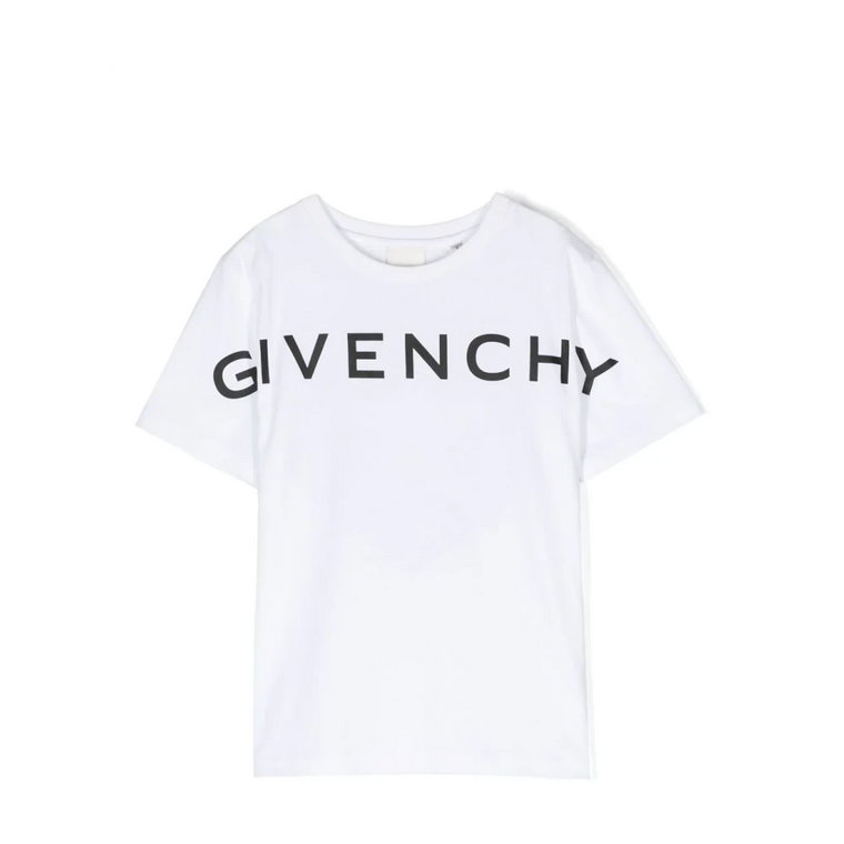 Dziecięce Koszulki z Logo i Pola Givenchy