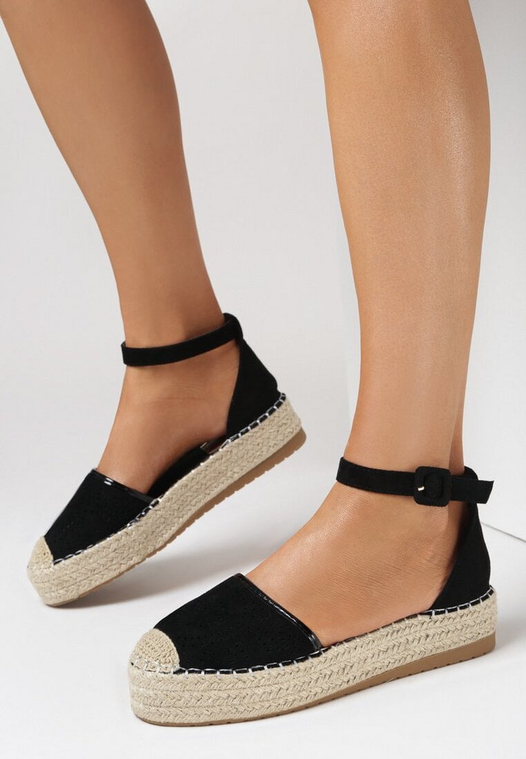 Czarne Espadryle Laodyne