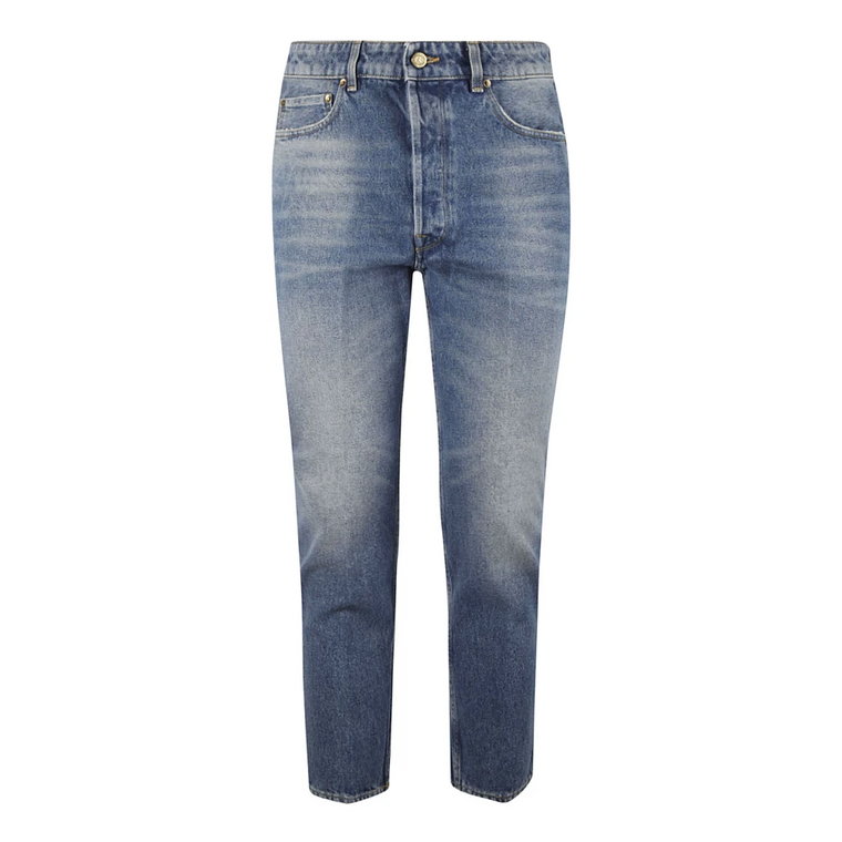 Slim-Fit Jeans, Niebiesko-Zielona Kombinacja Golden Goose