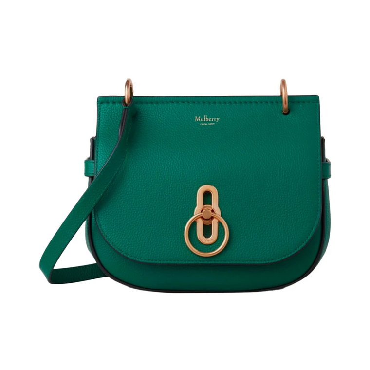 Mała Amberley Satchel, Malachite Mulberry