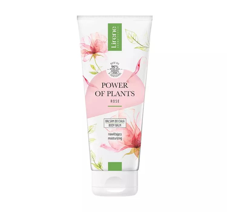 LIRENE POWER OF PLANTS ROSE NAWILŻAJĄCY BALSAM DO CIAŁA 200ML