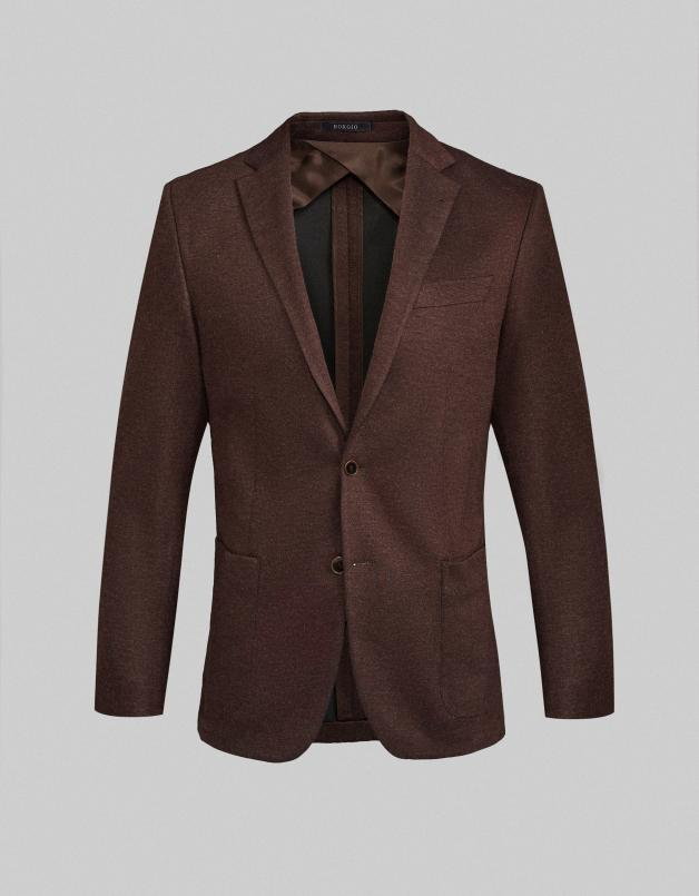 marynarka męska torniella bordo o kroju slim fit