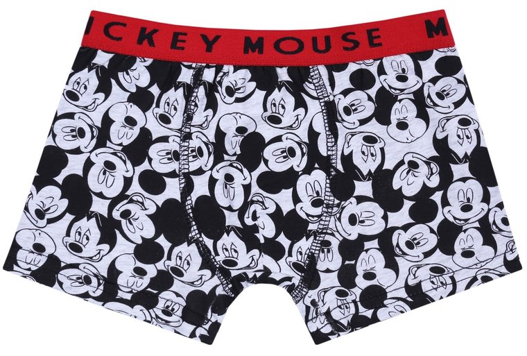 Chłopięce, czarno-szare bokserki Myszka Mickey DISNEY 8-9 lat 134 cm