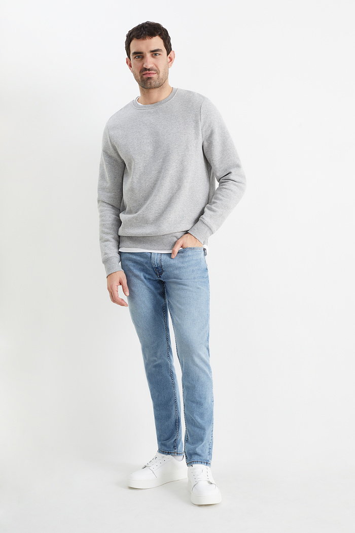 C&A Slim tapered jeans-LYCRA, Niebieski, Rozmiar: W32 L32