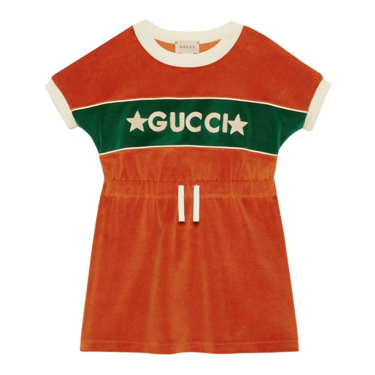 Pomarańczowa Sukienka Fashionista Gucci