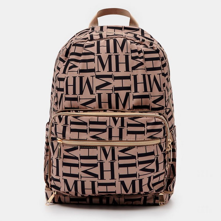 Mohito - Dwufunkcyjny plecak torba w monogram - wielobarwny