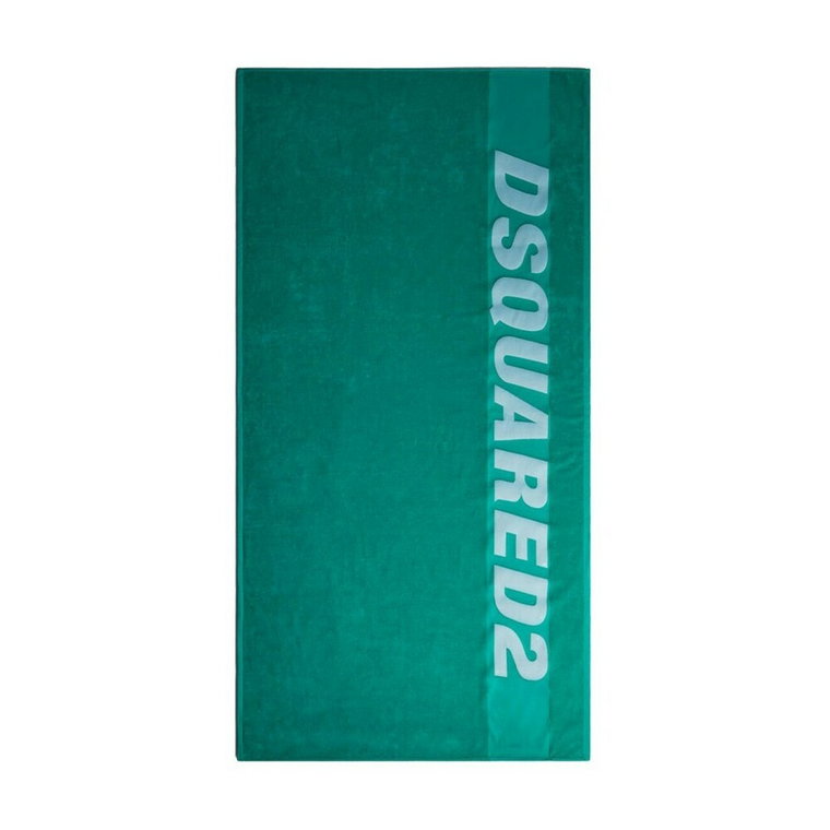 Luksusowy Ręcznik Plażowy z Logo Dsquared2