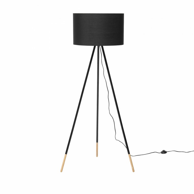 Lampa stojąca czarna 157 cm Bertonece kod: 4260602374541