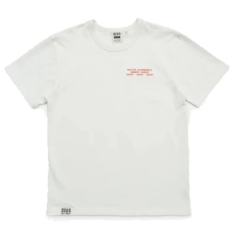 Monaco 1/2 Tee Vintage White-S Deus Ex Machina