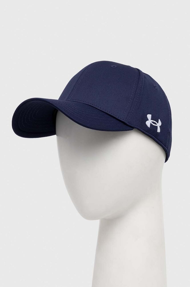 Under Armour czapka z daszkiem Team Blitzing kolor granatowy 1376702