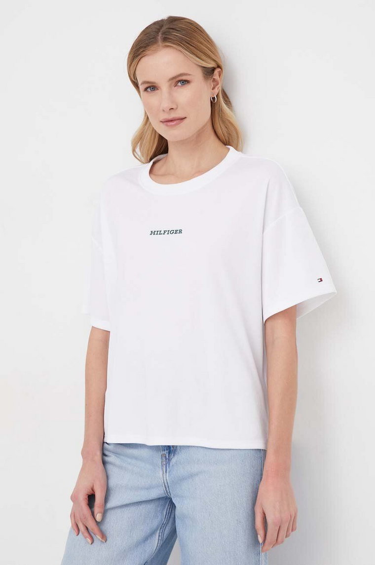 Tommy Hilfiger t-shirt damski kolor biały