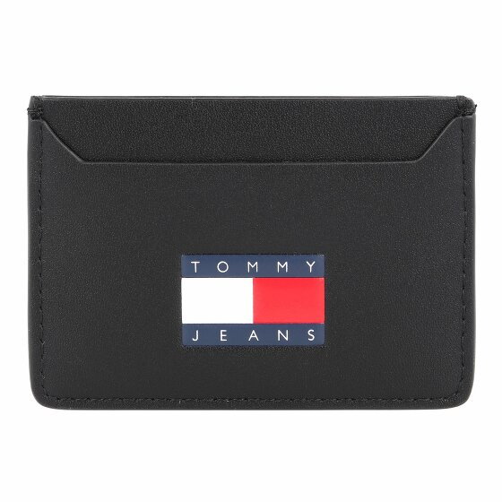 Tommy Hilfiger Jeans TJM Heritage Etui na karty kredytowe Skórzany 9.5 cm black