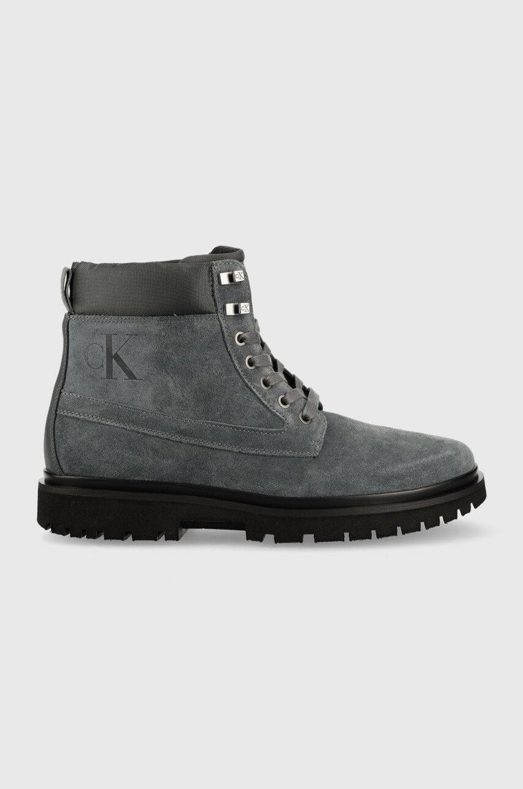 Calvin Klein Jeans trapery Lug Mid Laceup Boot Hike męskie