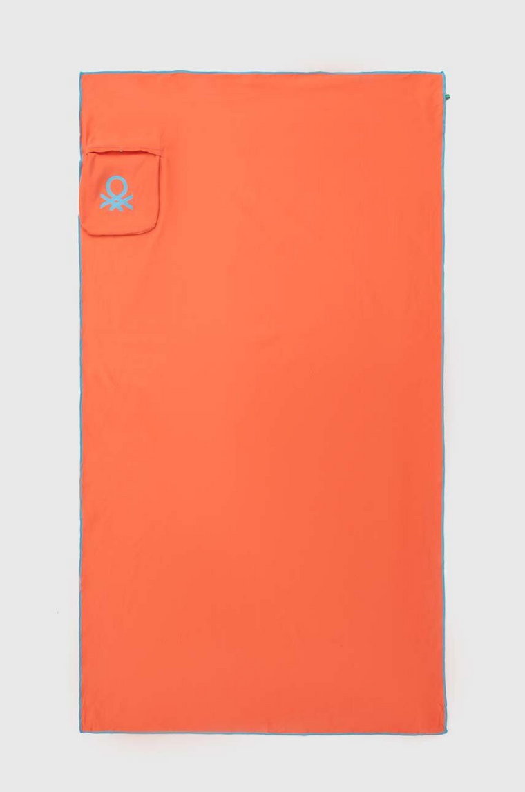 United Colors of Benetton ręcznik kolor pomarańczowy