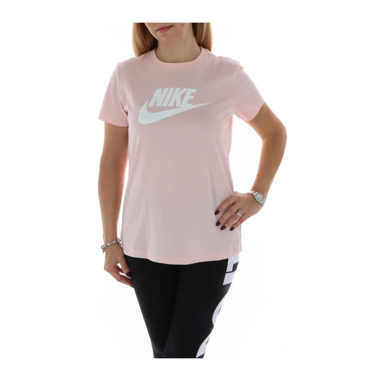 Elegancka Różowa Koszulka Damska Nike