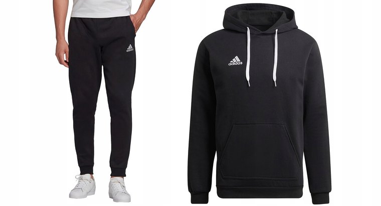 Adidas Dres Bawełniany Entrada 22 Czarny r.2XL