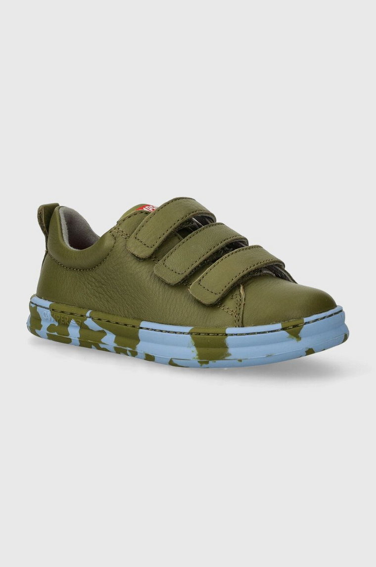 Camper sneakersy skórzane dziecięce kolor zielony
