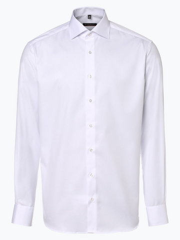 Eterna Modern Fit - Koszula męska – niewymagająca prasowania, biały