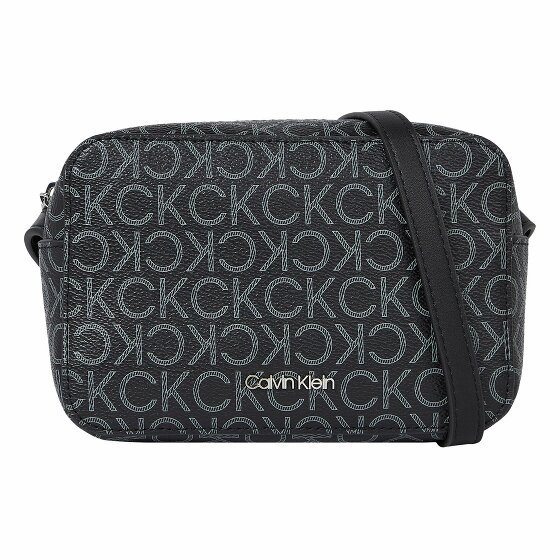 Calvin Klein Ck Must Mini Torba Torba na ramię 17 cm black monogram
