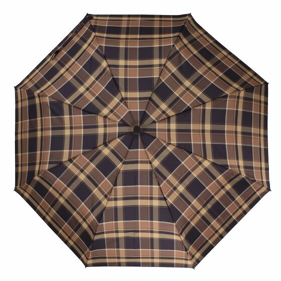 Doppler Carbonsteel Magic Kieszonkowy parasol 28 cm brown-beige