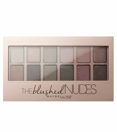 Maybelline The Blushed Nudes - paleta cieni do powiek 1szt.