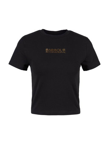 Barbour International Koszulka 'Claremont'  złoty / czarny