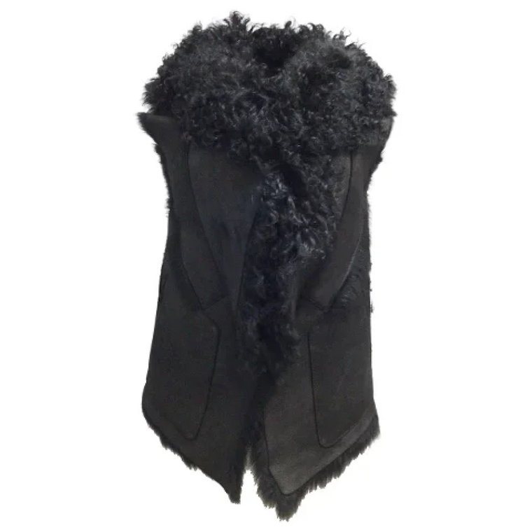 Pre-owned Fur tops Oscar De La Renta Pre-owned