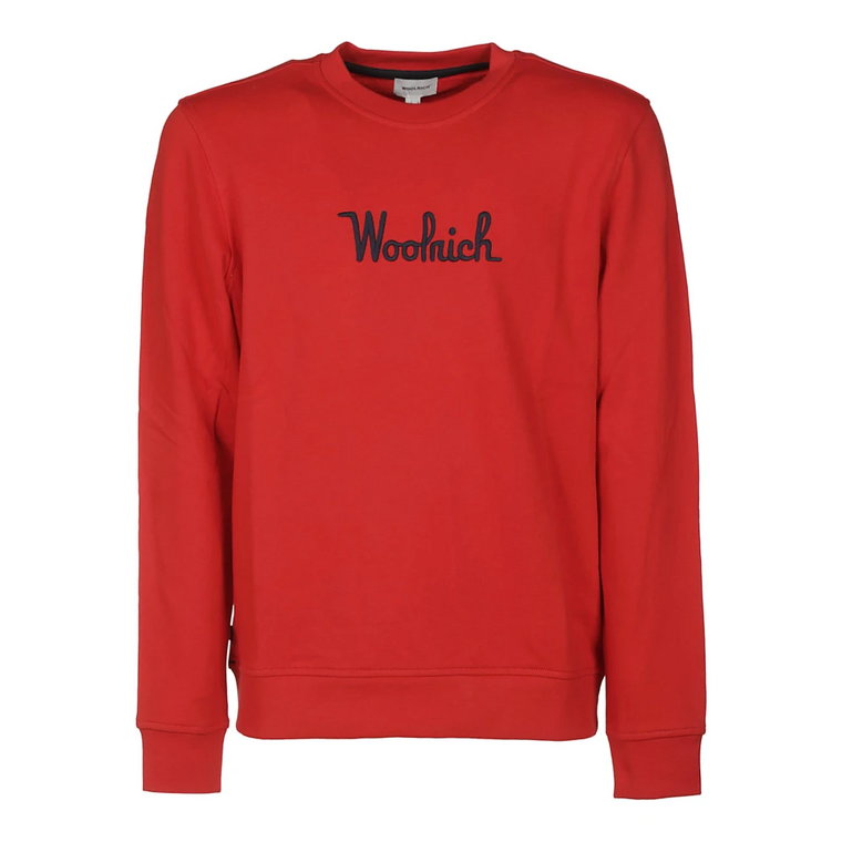 Essential Sweter z Okrągłym Dekoltem dla Mężczyzn Woolrich