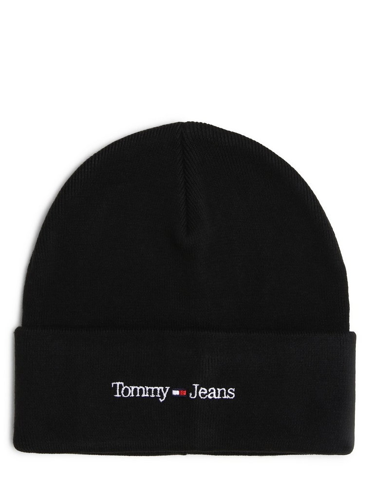 Tommy Jeans - Czapka damska, czarny