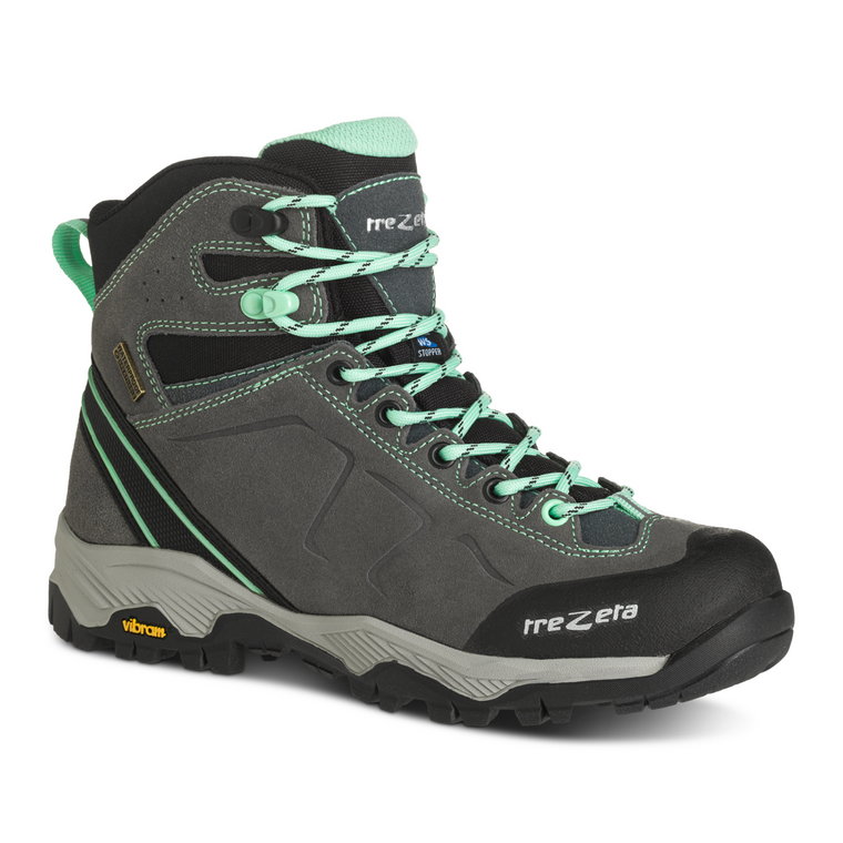 Damskie buty trekkingowe Trezeta Drift WP dark grey/green - 4,5