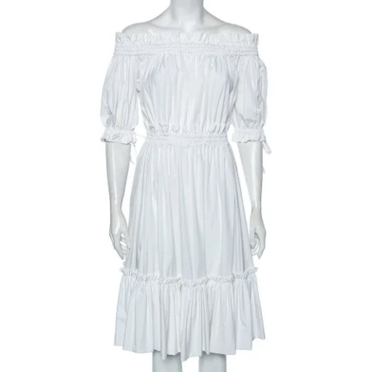 Pre-owned Cotton dresses Alexander McQueen Pre-owned