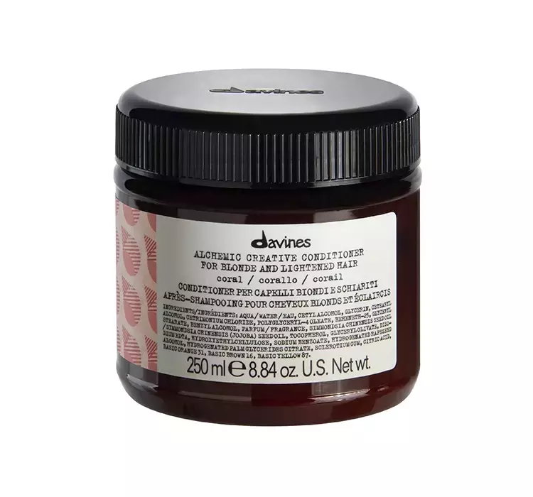 DAVINES ALCHEMIC CREATIVE ODŻYWKA KOLORYZUJĄCA DO WŁOSÓW CORAL 250ML