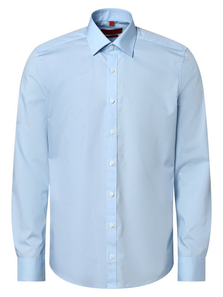 Finshley & Harding - Koszula męska łatwa w prasowaniu, niebieski