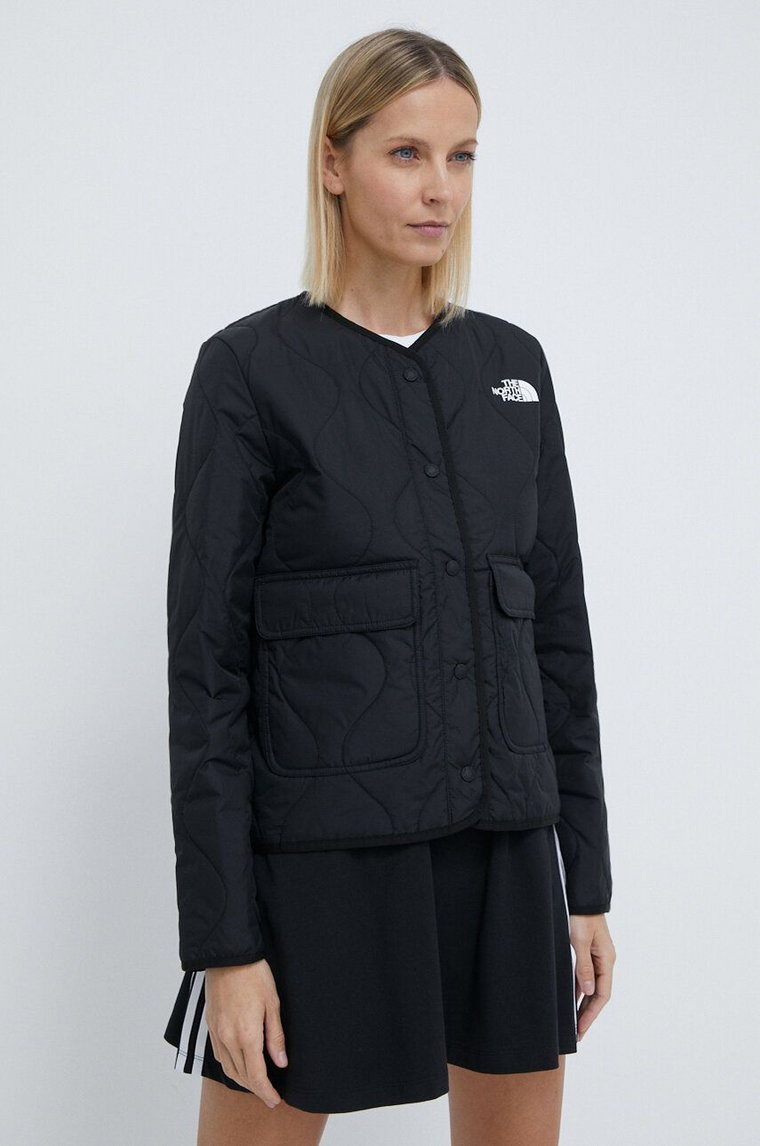 The North Face kurtka damska kolor czarny przejściowa NF0A83IDJK31