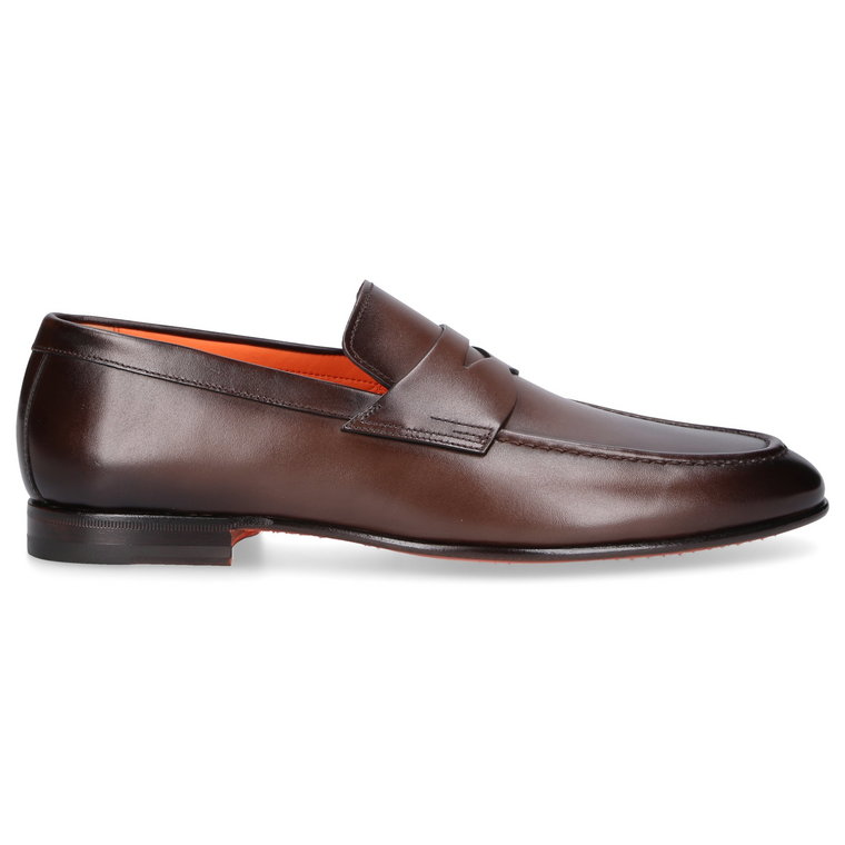 Santoni Loafer 17511 skóra cielęca