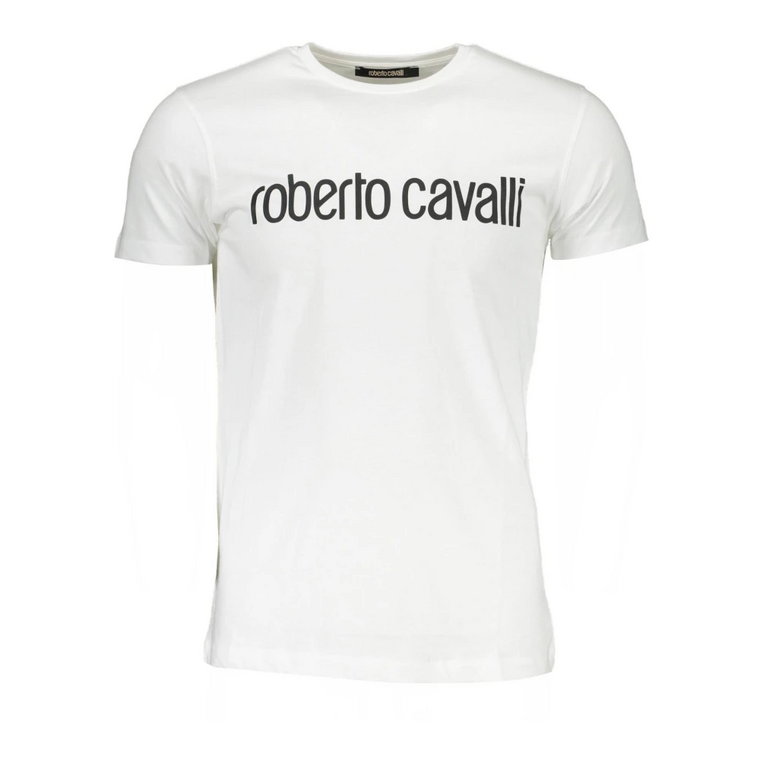 White T-Shirt Roberto Cavalli