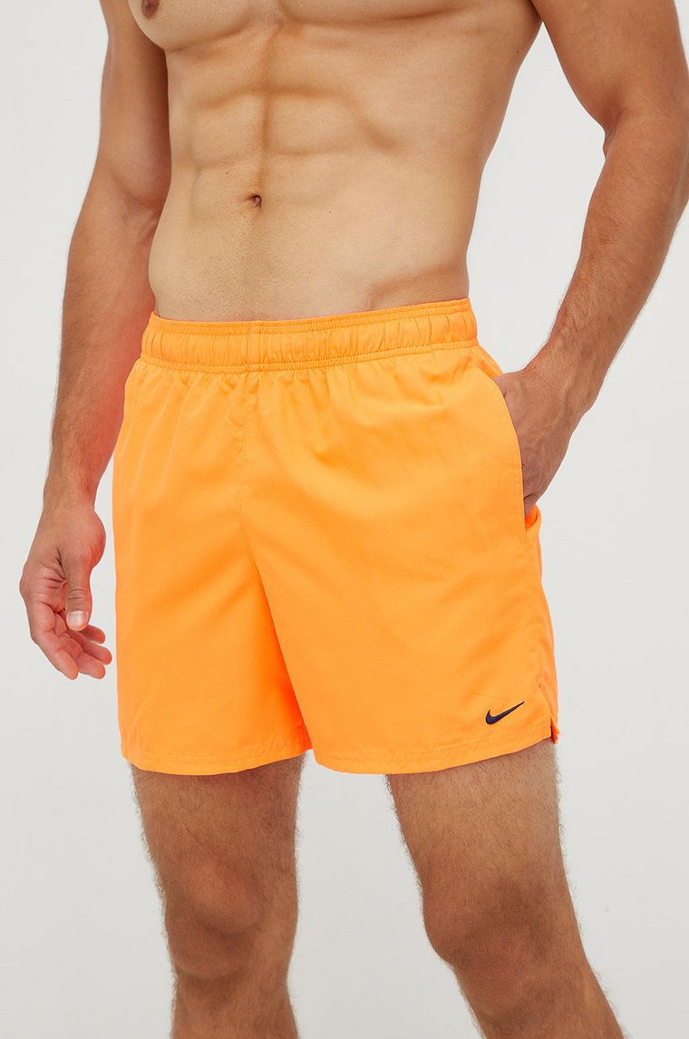 Nike szorty kąpielowe kolor pomarańczowy