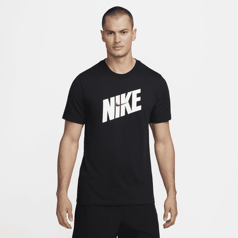 Męski T-shirt do fitnessu Nike Dri-FIT - Zieleń