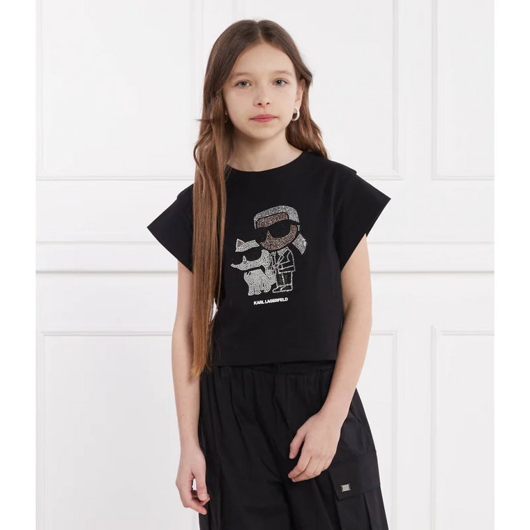 Karl Lagerfeld Kids T-shirt | Cropped Fit