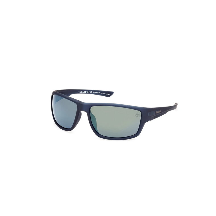 Niebieskie Matowe Okulary Polaryzacyjne Tb00003-91D Timberland