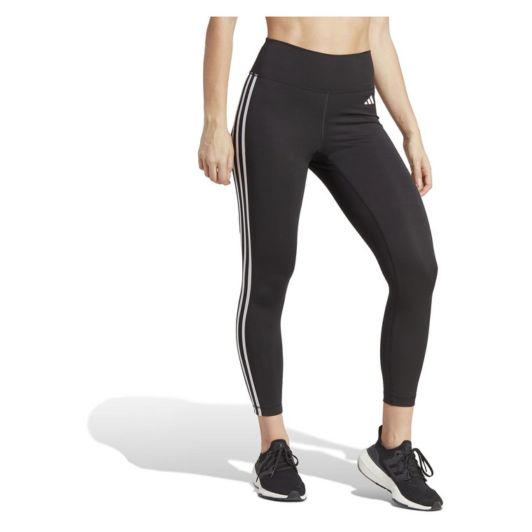 Spodnie legginsy treningowe damskie adidas Train Essentials 3-Stripes High-Waisted 7/8 Leggings HT5438