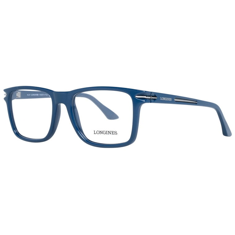 Niebieskie Męskie Okulary Optyczne Longines