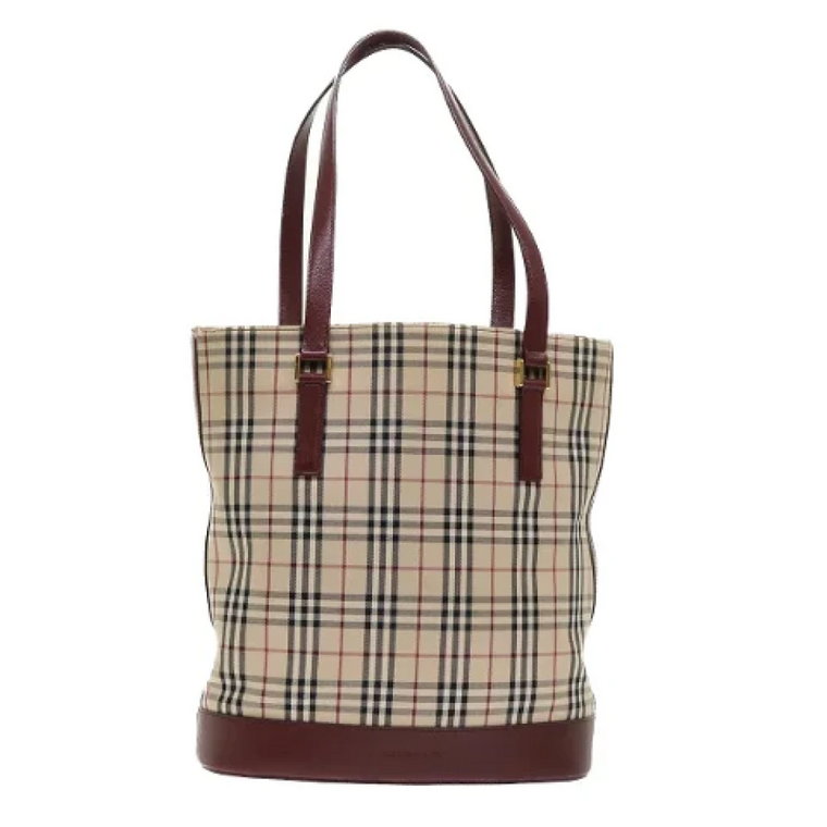 Pre-owned Nylon totes Burberry Vintage