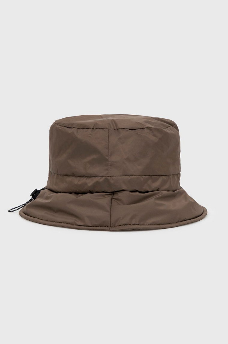 Rains kapelusz 20040 Padded Nylon Bucket Hat kolor brązowy 20040.66-66.Wood