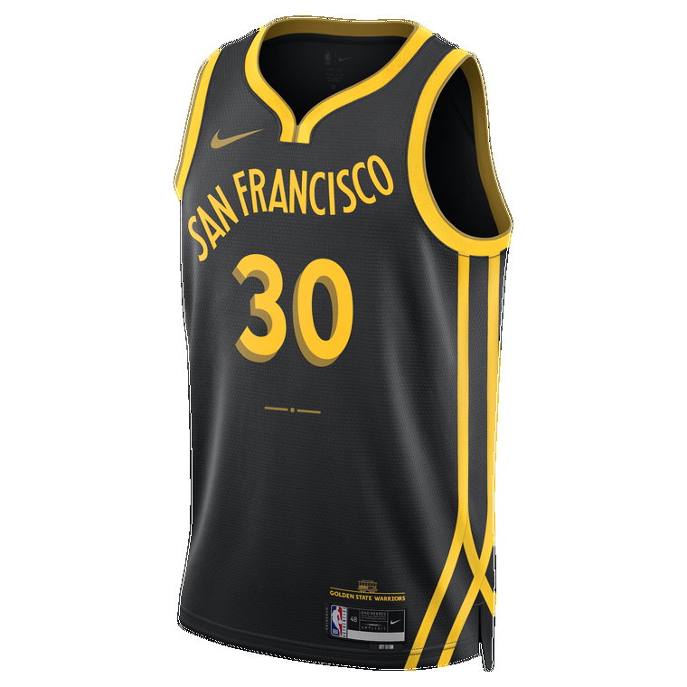 Koszulka Nike Dri-FIT NBA Swingman Stephen Curry Golden State Warriors City Edition 2023/24 - Czerń