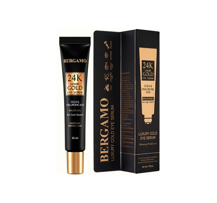 BERGAMO 24K GOLD PRZECIWSTARZENIOWE SERUM POD OCZY 30ML