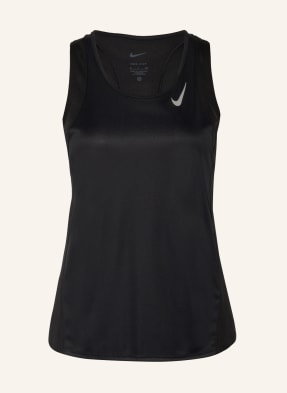 Nike Top Do Biegania Dri-Fit Race Z Siateczką schwarz