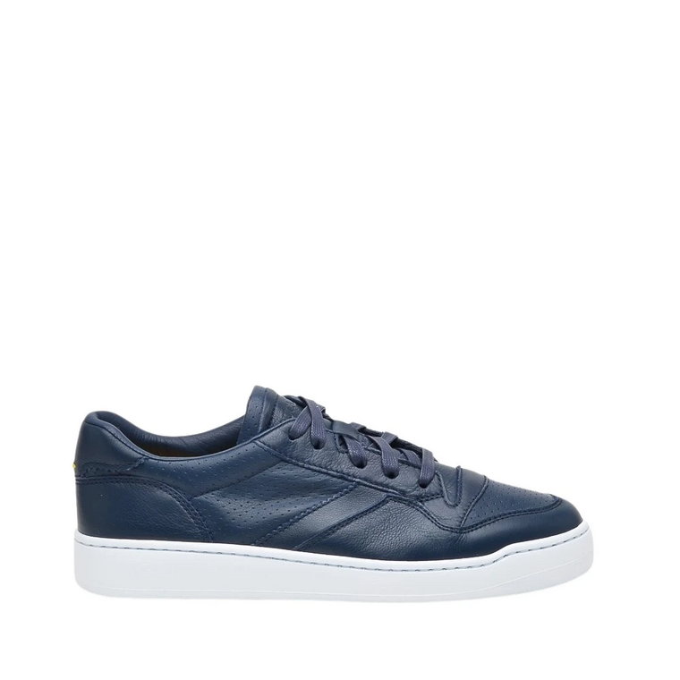 Niebieskie Skórzane Sneakersy 3147 Doucal's